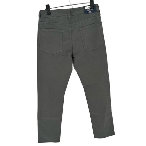 Vineyard Vines 5 Pocket Moleskin Pant Graphite Grey Size 28 X 30 NWT Straight - Picture 5 of 11
